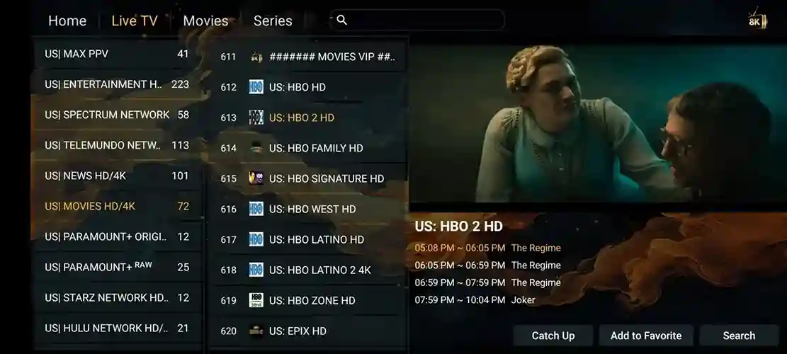 Preview 1 - Island Streamz IPTV Premium IPTV Subscription