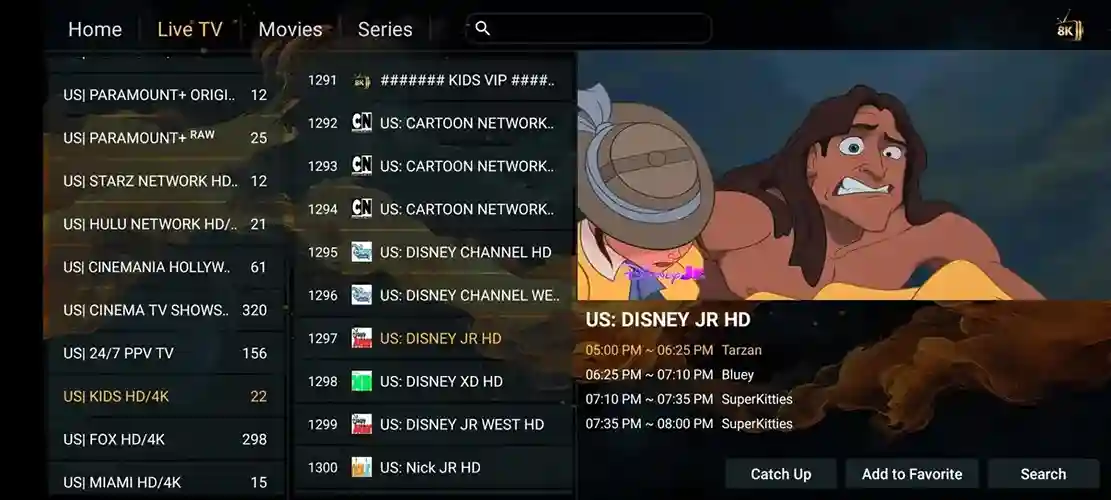 Preview 2 - Island Streamz IPTV Premium IPTV Subscription